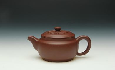 【作者。 工艺美术师杨锡君,作品。云纹壶,原矿紫红泥】价格_厂家_图片