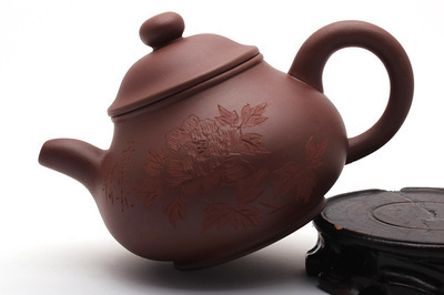 【紫来顺11134宜兴原矿紫砂壶11134花开富贵容天壶 260cc 紫泥 混批】价格,厂家,图片,茶壶、水壶,宜兴市紫来顺紫砂科技-