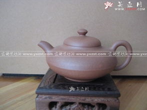 紫砂壶工艺艺术师李作顺作品合欢 泥料